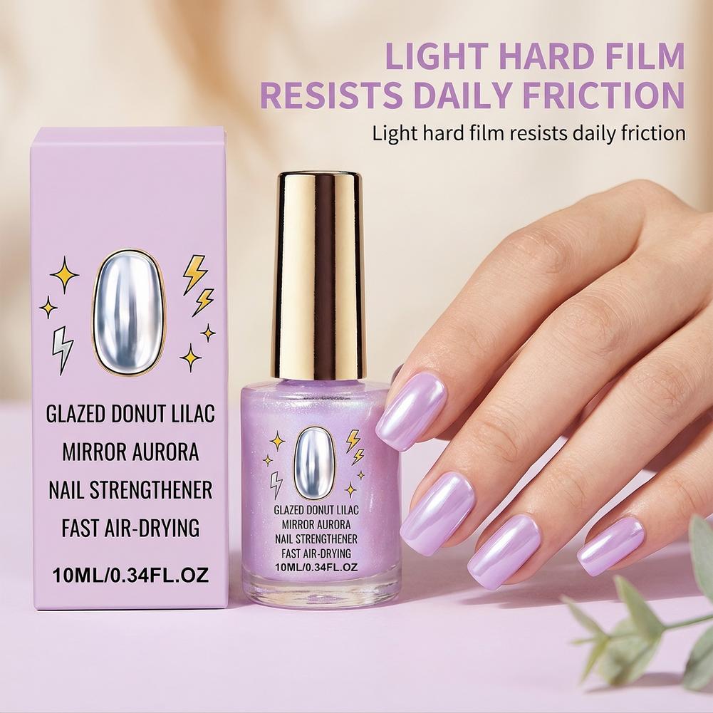 Nail Art Lilac - Esmalte de uñas Aurora con efecto