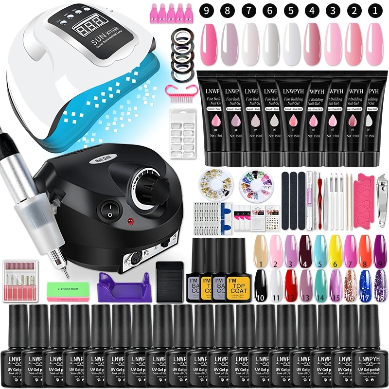 Nail Art Full Color - Juego de esmalte de uñas de