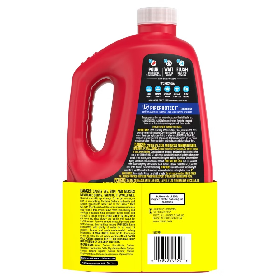 Nail Art Remove - Limpiador de Drenajes y Desatascador Max