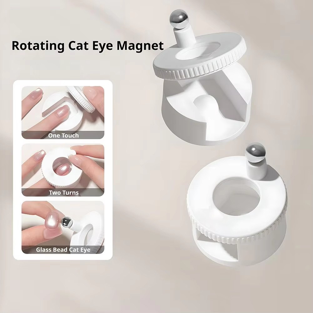 Nail Art Cat Eye Simple - Imán Giratorio Ojo de Gato Fácil