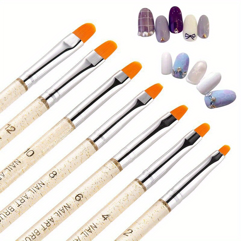 Juego profesional de pinceles  - Nail Art Rame reseña y precio