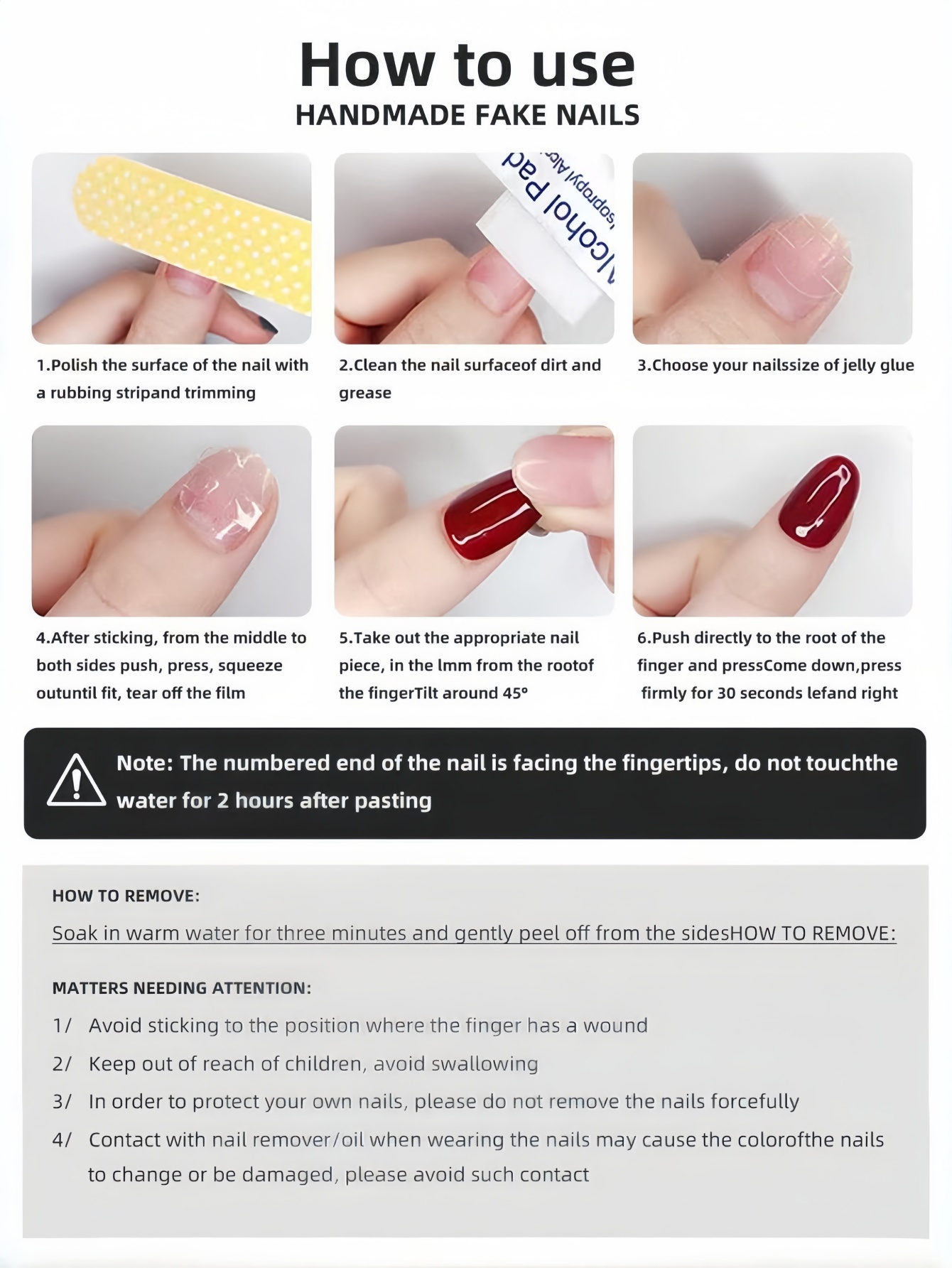 Juego de 10 piezas, uñas posti - Nail Art Cat Eye Simple reseña y precio