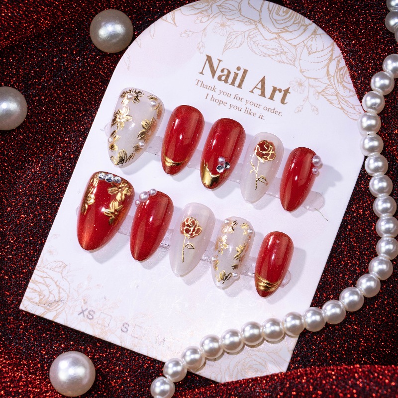 24 Uñas Postizas Adhesivas con - Nail Art Cat Eye Simple reseña y precio
