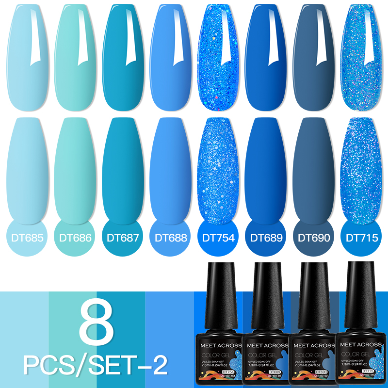 MEET ACROSS-esmalte de uñas en - Nail Art Full Color reseña y precio