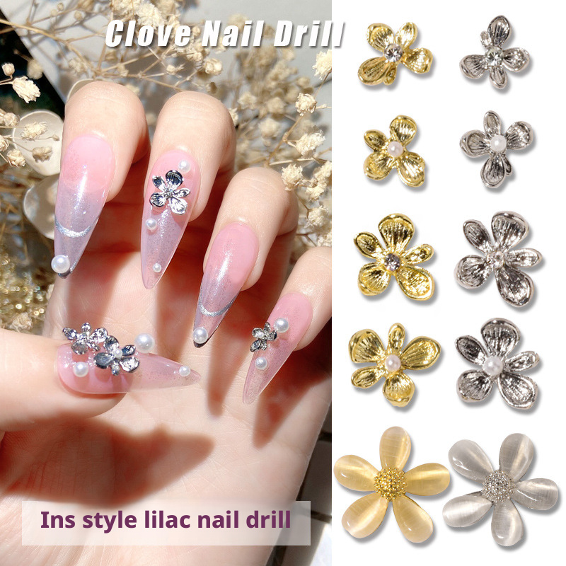 10 Piezas de Decoraciones de U - Nail Art Lilac reseña y precio