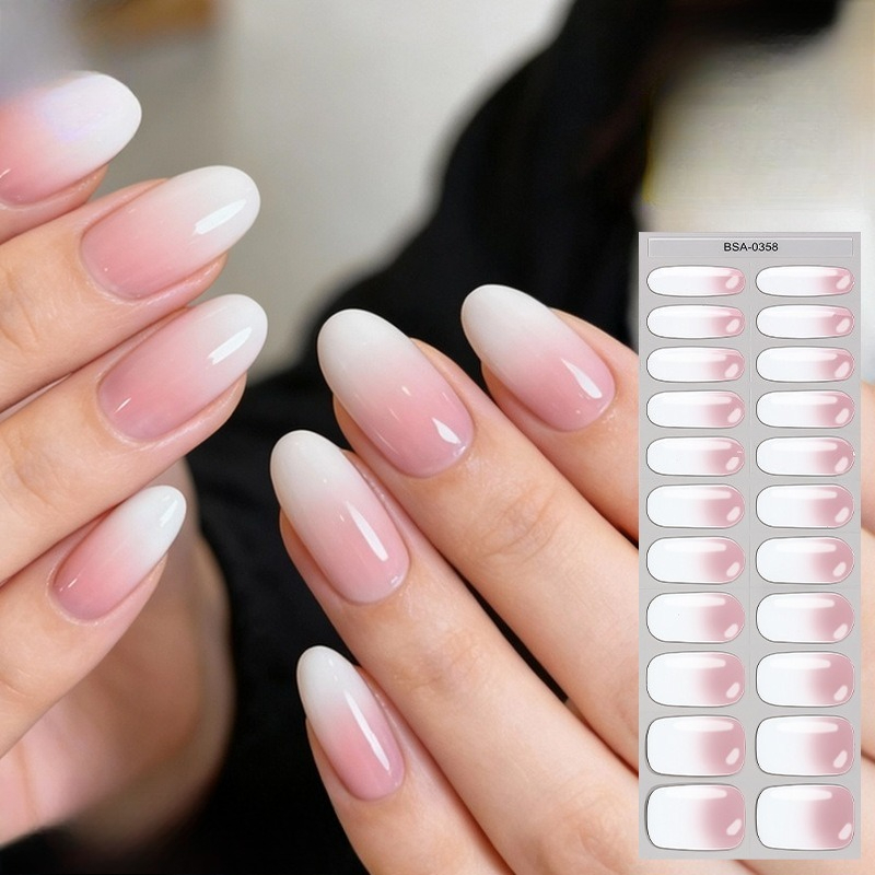 Pegatinas de Uñas con Degradad - Nail Art Natural Simple reseña y precio