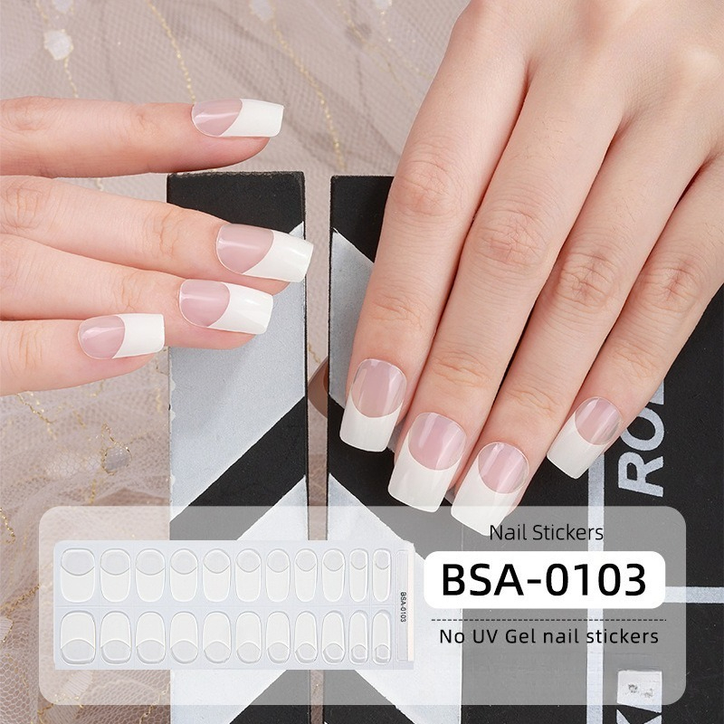 Pegatinas de Uñas con Degradad - Nail Art Natural Simple reseña y precio