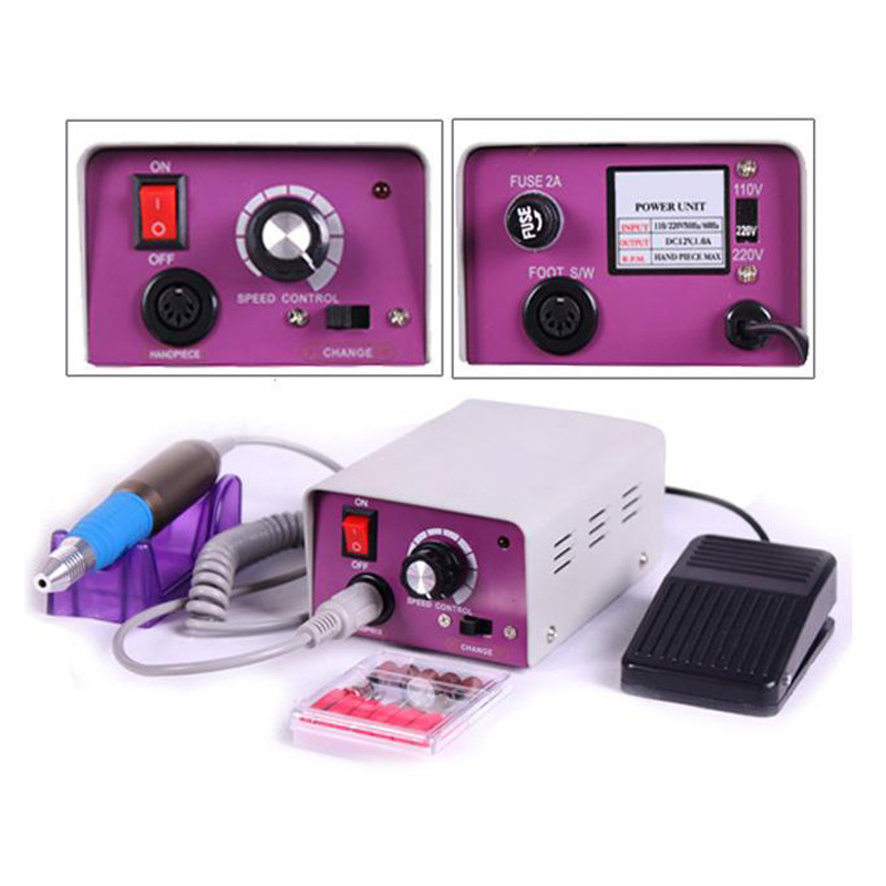 Pulidor de uñas de 25000 veloc - Nail Art Remove reseña y precio