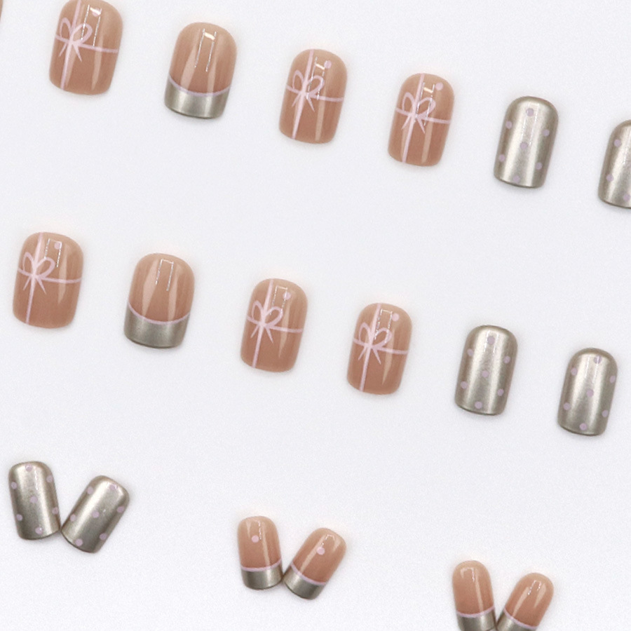 Uñas postizas cortas cuadradas - Nail Art Red Cherry reseña y precio