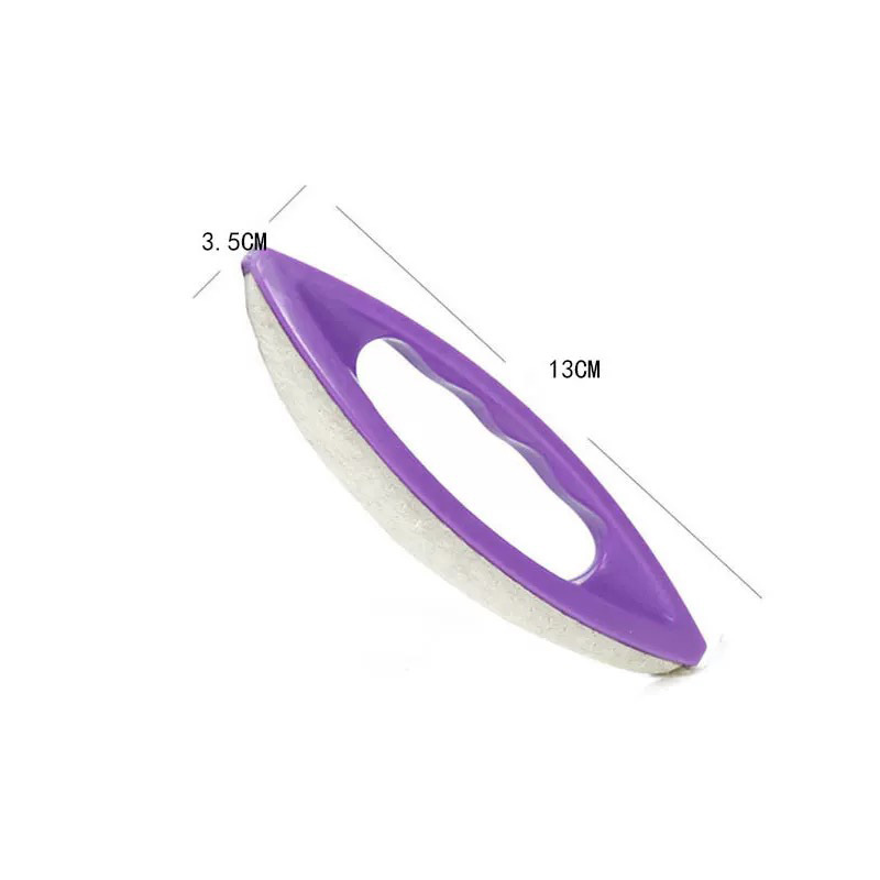 Cepillo de piel de oveja morad - Nail Art Rame reseña y precio