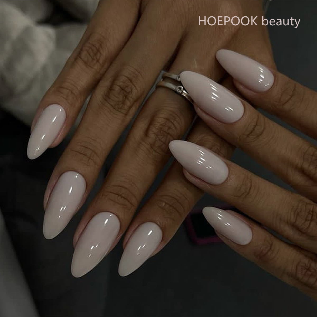 24 Uds. De uñas postizas con g - Nail Art Natural Simple reseña y precio