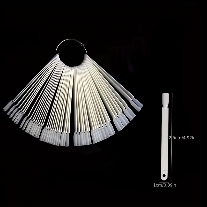 50 palos de muestra de uñas co - Nail Art Rame reseña y precio
