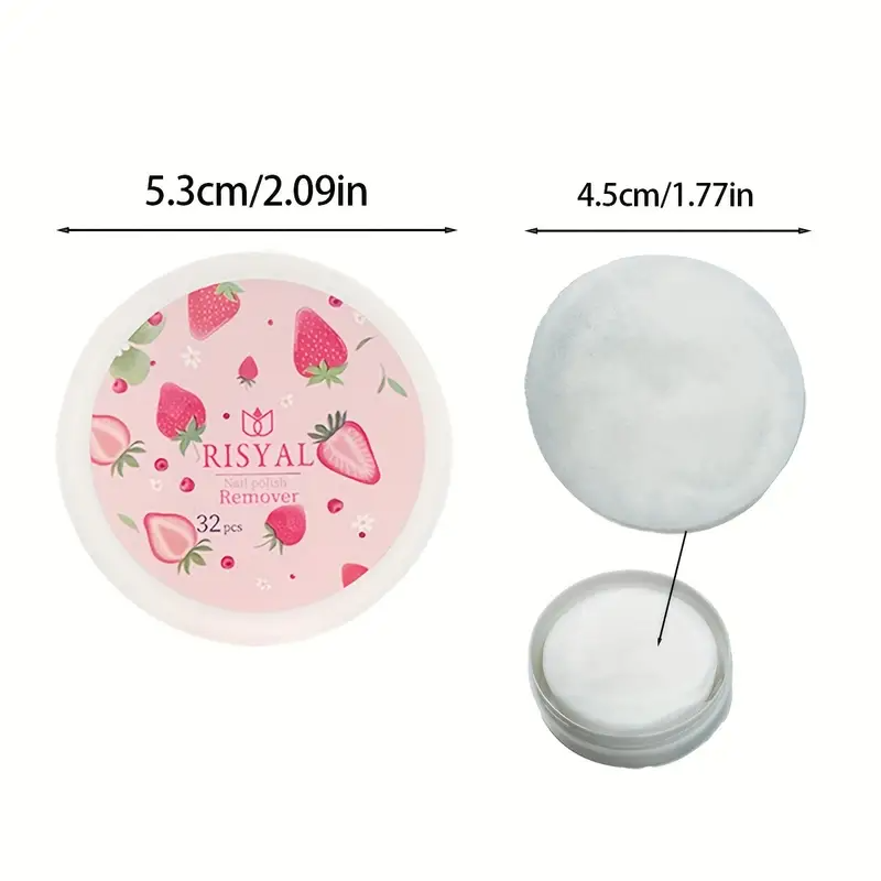 32 unids/caja almohadillas qui - Nail Art Remove reseña y precio