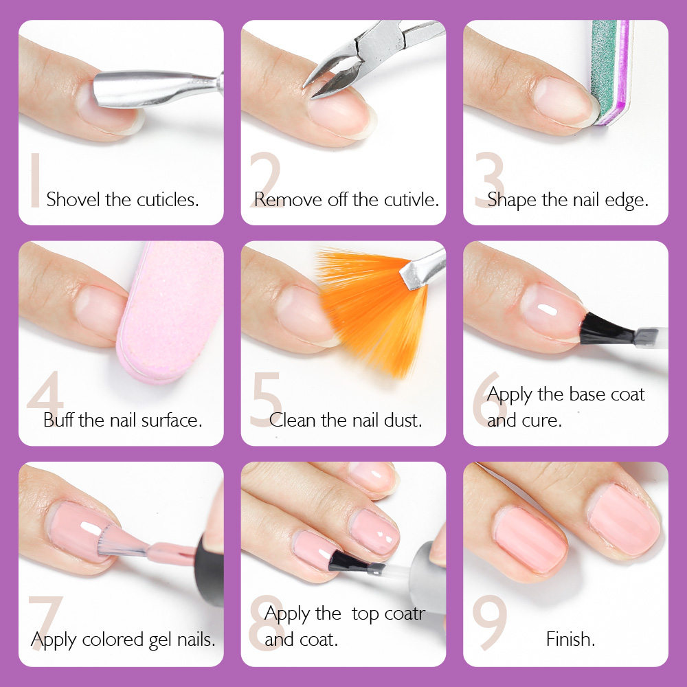 Esmalte de uñas Rainbow Ghini, - Nail Art Lilac reseña y precio